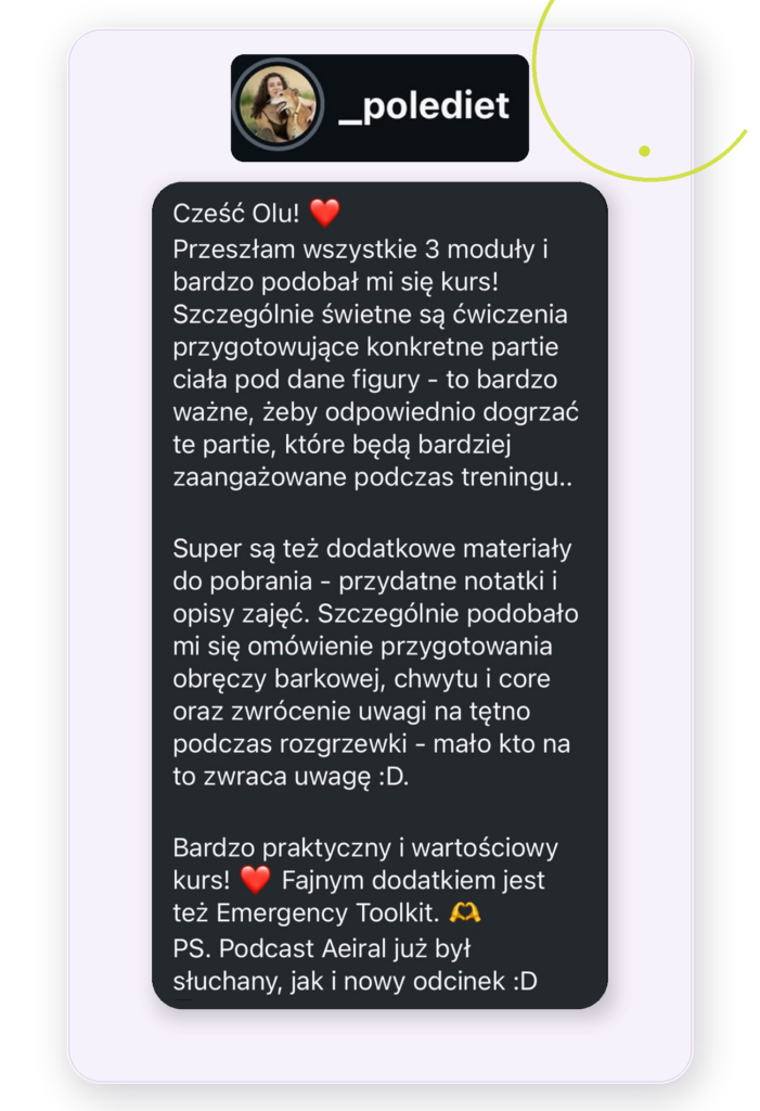 ola horak opinie